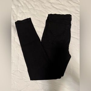 Hudson Krista Super Skinny Jeans in Black - Size 29